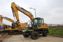 XCMG Official 15 ton new hydraulic wheeled excavator machine XE150WB price